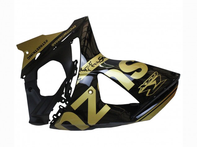 Suzuki GSXR 1000 Motorrad Verkleidung 2009-2016 - Glanzendes Schwarz Gold
