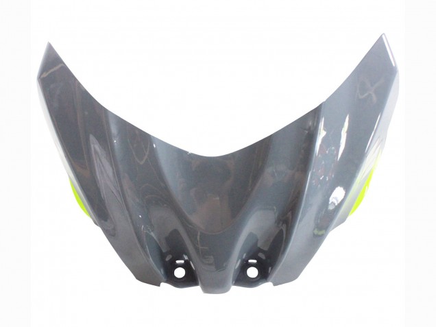 Suzuki GSXR 1000 Motorrad Verkleidung 2009-2016 - Grau Neon Gelb Schwarz Motul
