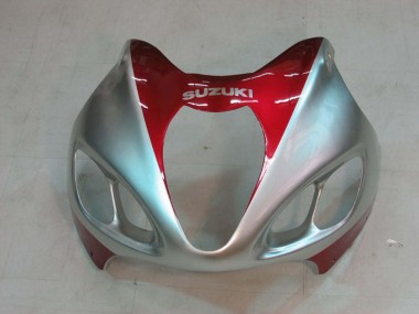 Suzuki GSXR 1300 Hayabusa Motorrad Verkleidung 1996-2007 - Silber Rot Hayabusa