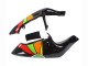 Suzuki GSXR 600 / GSXR 750 Motorrad Verkleidung 1996-2000 - Schwarz Mehrfarbig 27