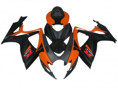 Suzuki GSXR 600 / GSXR 750 Motorrad Verkleidung 2004-2005 - Rot Schwarz