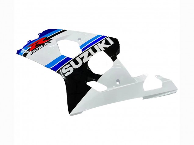 Suzuki GSXR 600 / GSXR 750 Motorrad Verkleidung 2004-2005 - Weiss Blau Schwarz Rot