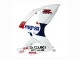 Suzuki GSXR 600 / GSXR 750 Motorrad Verkleidung 2006-2007 - Weiss Rot Gelb Motul