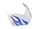 Suzuki GSXR 600 / GSXR 750 Motorrad Verkleidung 2006-2007 - Weiss Blau Flamme