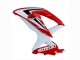 Suzuki GSXR 600 / GSXR 750 Motorrad Verkleidung 2008-2010 - Weiss Rot Schwarz