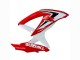 Suzuki GSXR 600 / GSXR 750 Motorrad Verkleidung 2008-2010 - Weiss Rot Schwarz