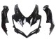 Suzuki GSXR 600 / GSXR 750 Motorrad Verkleidung 2008-2010 - Glanzendes Schwarz Blau