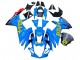 Suzuki GSXR 600 / GSXR 750 Motorrad Verkleidung 2011-2024 - Blau Gold Rot Schwarz Rizla
