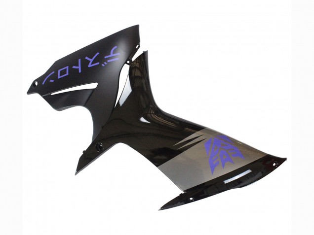 Suzuki GSXR 600 / GSXR 750 Motorrad Verkleidung 2011-2024 - Matt Schwarz Grau Lila