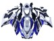 Yamaha YZF R3/R25 Motorrad Verkleidung 2015-2018 - Weiss Blau Schwarz Yamalube