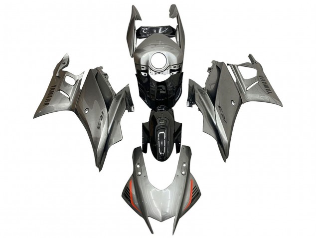 Yamaha YZF R3/R25 Motorrad Verkleidung 2019-2021 - Silber Schwarz