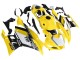 Yamaha YZF R3/R25 Motorrad Verkleidung 2019-2021 - Gelb Weiss Schwarz Streifen