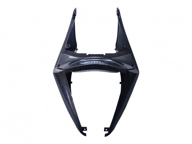 Yamaha YZF R3/R25 Motorrad Verkleidung 2022-2024 - Schwarzer Carbonfaser Stil Goldrot ABBOT