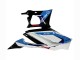 Yamaha YZF R3/R25 Motorrad Verkleidung 2022-2024 - Weiss Blau Rot Schwarz