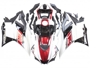 Yamaha YZF R3/R25 Motorrad Verkleidung 2022-2024 - Weiss Rot Schwarz Yamalube