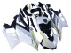 Yamaha YZF R3/R25 Motorrad Verkleidung 2022-2024 - Weiss Gelb Schwarz