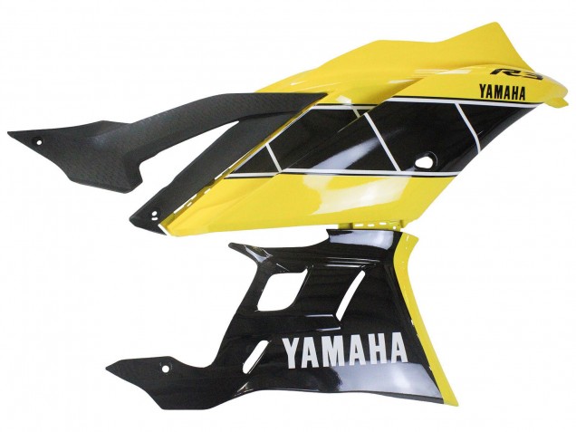 Yamaha YZF R3/R25 Motorrad Verkleidung 2022-2024 - Gelb Schwarz