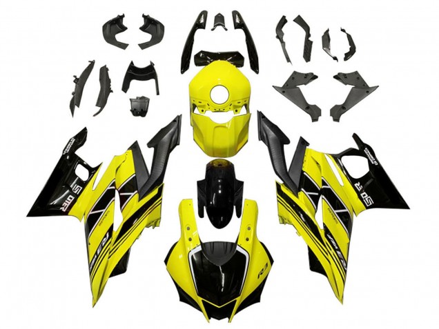 Yamaha YZF R3/R25 Motorrad Verkleidung 2022-2024 - Gelb Schwarz