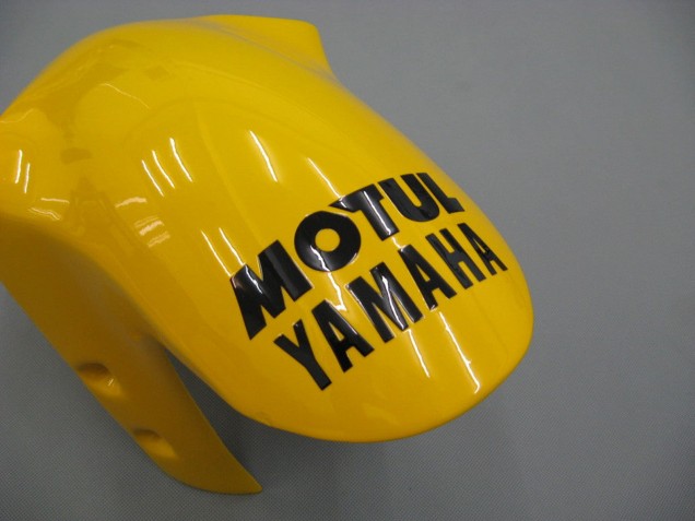 Yamaha YZF 1000 R1 Motorrad Verkleidung 2000-2001 - Weiss Gelb Blau Motul Kamel