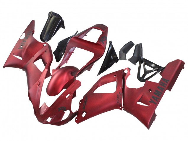Yamaha YZF 1000 R1 Motorrad Verkleidung 2000-2001 - Matt Rot