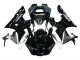 Yamaha YZF 1000 R1 Motorrad Verkleidung 2000-2001 - Glanzendes Schwarz Weiss Michelin