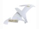Yamaha YZF 1000 R1 Motorrad Verkleidung 2002-2003 - Weiss Gold Aufkleber