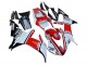 Yamaha YZF 1000 R1 Motorrad Verkleidung 2002-2003 - Weiss Rot Schwarz Petronas