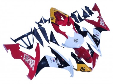 Yamaha YZF 1000 R1 Motorrad Verkleidung 2004-2006 - Gelb Rot Weiss Schwarz YSP 88