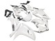 Yamaha YZF 1000 R1 Motorrad Verkleidung 2007-2008 - Weiss Schwarz