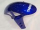 Yamaha YZF 1000 R1 Motorrad Verkleidung 2009-2011 - Weiss Blau Schwarz M1