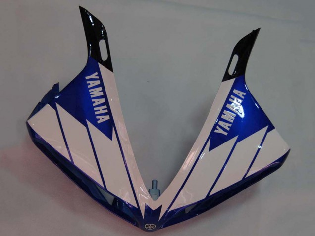 Yamaha YZF 1000 R1 Motorrad Verkleidung 2009-2011 - Weiss Blau Schwarz M1