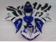 Yamaha YZF 1000 R1 Motorrad Verkleidung 2009-2011 - Weiss Blau Schwarz M1