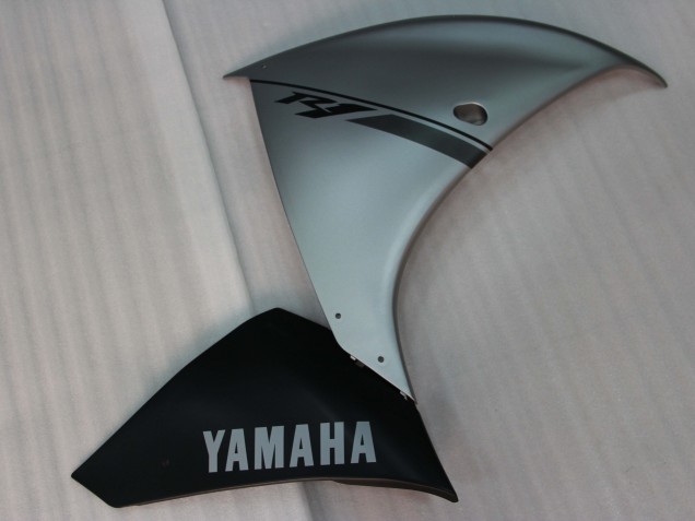 Yamaha YZF 1000 R1 Motorrad Verkleidung 2009-2011 - Silber Schwarz