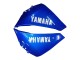 Yamaha YZF 1000 R1 Motorrad Verkleidung 2012-2014 - Blau Glanzendes Schwarz