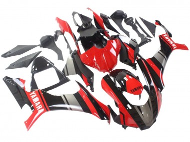 Yamaha YZF 1000 R1 Motorrad Verkleidung 2015-2019 - Rot Schwarz Silber