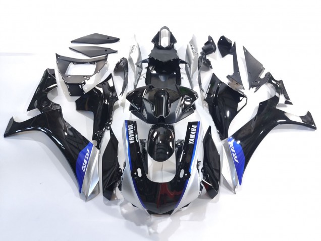 Yamaha YZF 1000 R1 Motorrad Verkleidung 2020-2025 - Glanzendes Schwarz Silber Blau