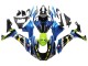 Yamaha YZF 1000 R1 Motorrad Verkleidung 2020-2025 - Blau Grun Schwarz Hai