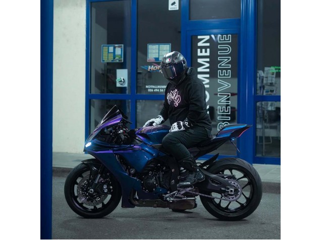 Yamaha YZF 1000 R1 Motorrad Verkleidung 2020-2025 - Gradient Blau Lila