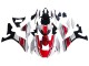 Yamaha YZF 1000 R1 Motorrad Verkleidung 2020-2025 - Weiss Rot Glanzendes Schwarz