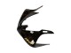 Yamaha YZF R6 Motorrad Verkleidung 2003-2004 - Glanzendes Schwarz Matt Schwarz Gold Aufkleber