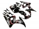 Yamaha YZF R6 Motorrad Verkleidung 2003-2004 - Glanzendes Schwarz Rot Weiss Lucky Strike Motul
