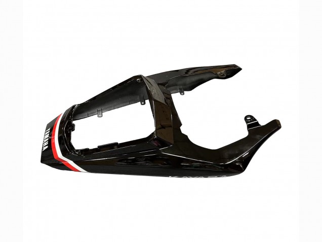 Yamaha YZF R6 Motorrad Verkleidung 2003-2004 - Glanzendes Schwarz Rot Weiss Lucky Strike Motul