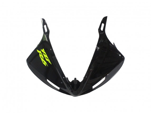 Yamaha YZF R6 Motorrad Verkleidung 2003-2004 - Glanzendes Schwarz Neon Gelb