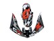 Yamaha YZF R6 Motorrad Verkleidung 2003-2004 - Schwarz Rot Grau Camouflage