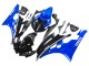 Yamaha YZF 600 R6 Motorrad Verkleidung 2006-2007 - Blau Glanzendes Schwarz