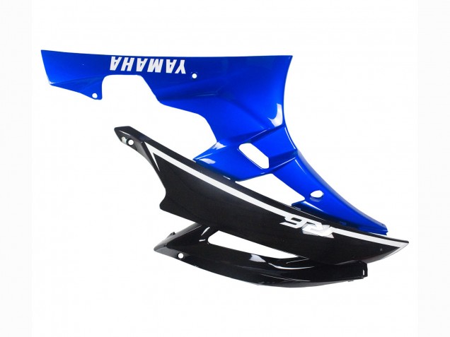 Yamaha YZF 600 R6 Motorrad Verkleidung 2006-2007 - Blau Glanzendes Schwarz