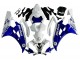 Yamaha YZF 600 R6 Motorrad Verkleidung 2006-2007 - Weiss Blau Jordan