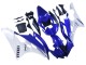 Yamaha YZF 600 R6 Motorrad Verkleidung 2006-2007 - Weiss Blau Schwarz