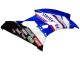 Yamaha YZF 600 R6 Motorrad Verkleidung 2006-2007 - Weiss Blau Schwarz Fimer Volvo Yamalube Sterilgarda
