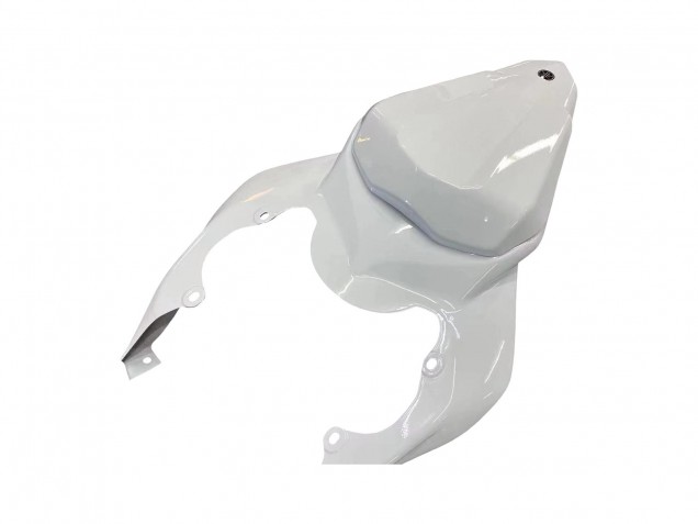 Yamaha YZF 600 R6 Motorrad Verkleidung 2006-2007 - Weiss Matt Schwarz
